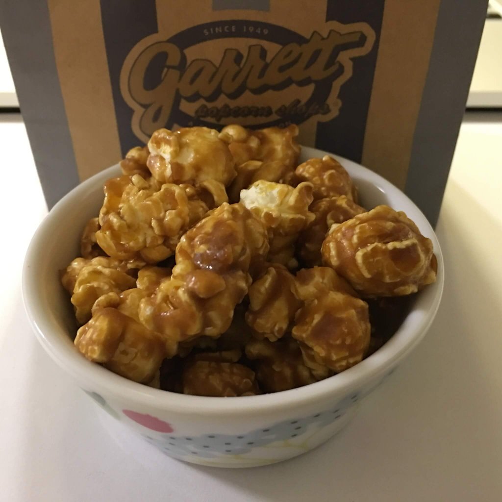 Garrettのポップコーン キャラメルクリスプ 買ってきたよ 甘いの大好き どたんば で 夢をつかむブログ