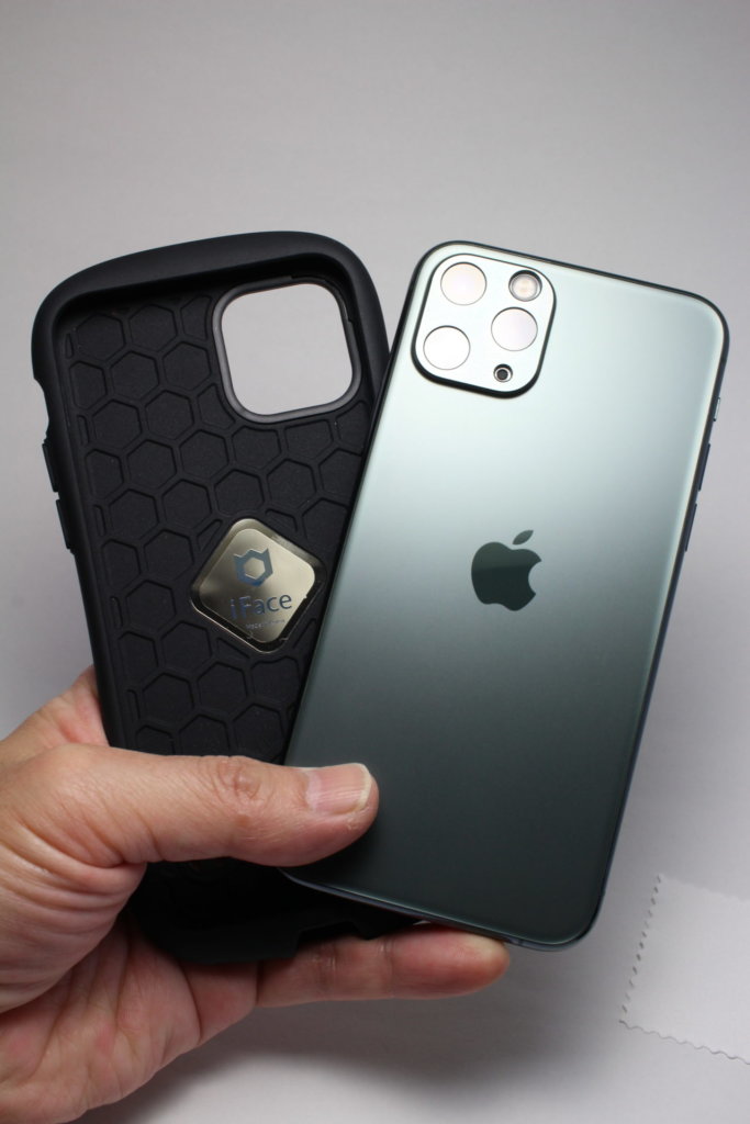 NIMASO カメラカバーiFace First Class Sense for iPhone 11 との組み合わせその①